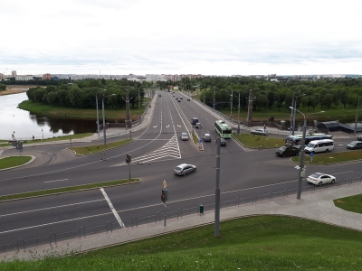 Завершена реконструкция моста через р. Днепр по пр. Пушкинскому